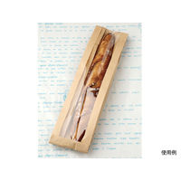 大阪ポリヱチレン販売 無地フェネット（茶）No.105（中） 8852 1包：50枚×20（直送品）
