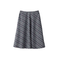 セロリー Selery スカート ネイビー 13号 S-16801（直送品）