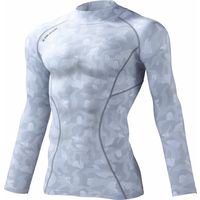 自重堂 制服百科 ハイネックロングスリーブ ホワイトアリゲーター ＳＳ 78104（直送品）