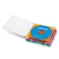 サンワサプライ Blu-ray・DVD・CDケース（スリムタイプ） FCD-PU