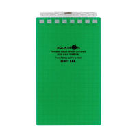 リヒトラブ　AQUA DROPs ツイストノート（メモサイズ） 緑　N1661-7　5冊（直送品）
