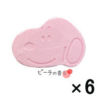 【アウトレット】スヌーピーバスフィズ ピーチ （入浴剤） 1セット（6個：70ｇ×6） サンタン