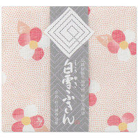 【ワゴンセール】白雪 友禅ふきん 吸水性がよく すぐ乾く 友禅染め かや織りふきん 台拭き 食器拭き 椿 珊瑚 1枚