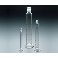 クライミング 有栓メスシリンダー 200mL トレーサビリティ体系図+検査成績書付 CL2020-07 1個 61-9595-95（直送品）