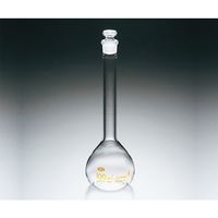 クライミング メスフラスコ（白） ハイグレード 10 トレーサビリティ体系図+検査成績書付 CL2032-02-10 1個 61-9597-95（直送品）