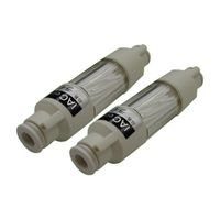 アイ・エイ・シー 中空糸ラインフィルター φ4 LF-4 1セット(2本) 62-0955-57（直送品）