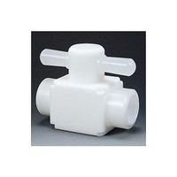 アズワン フッ素樹脂 メス二方バルブ圧入型 RC3/8 NR0006ー02 1個 61-3527-38（直送品）