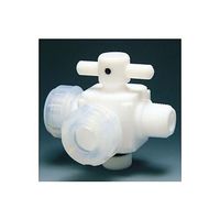 アズワン フッ素樹脂 三方バルブ装置用 12φ NR0024ー04 1個 61-3528-11（直送品）
