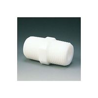 フロンケミカル PTFE ニップル R1/4XR1/4 NR0089ー03 1個 61-3530-75（直送品）
