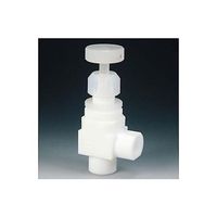 アズワン フッ素樹脂 ダイアフラムバルブメスアングル型