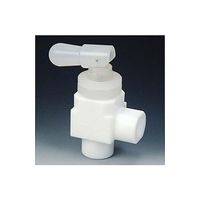 アズワン フッ素樹脂 トグルバルブメスアングル型 RC1/2 NR1210ー03 1個 61-3535-92（直送品）