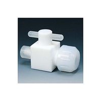 アズワン フッ素樹脂 二方バルブ異径圧入型 6φー8φ NR1211ー03 1個 61-3535-95（直送品）