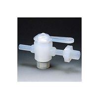 アズワン PFA二方バルブ装置用 10φ NR1305ー03 1個 61-3537-10（直送品）