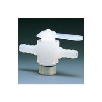 アズワン PFA二方バルブホース口タイプ 10φ NR1402ー03 1個 61-3537-56（直送品）