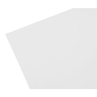光 塩ビ板 1×1800×910mm 白 EB1891-5 1枚 61-7437-68（直送品）
