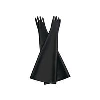 ハナキゴム グローブボックス用手袋ハナローブ8886 8886 1双 61-4270-18（直送品）