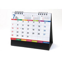 九十九商会 卓上カレンダー カラーインデックス ツインリング製本 TK-7 1冊