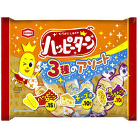 亀田製菓 ハッピーターン 3種のアソート 140g 1袋
