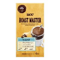 【アウトレット】【ドリップコーヒー】UCC ROAST MASTER ドリップコーヒー マイルド for BLACK 1パック（4袋入）