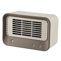 【アウトレット】スリーアップ ミニセラミックヒーター サンドブラウン CH-T1832BR 600W 人感センサー