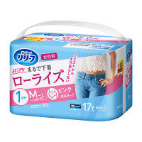 大人用紙おむつ リリーフ パンツタイプ 超うす型 まるで下着 1回分 ローライズ 女性用 パンツタイプ 超うす型 M 1個（17枚入） 花王