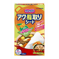 クックパー アク・脂取りシート 1箱（12枚入） 旭化成ホームプロダクツ