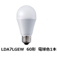 パナソニック LED電球E26広配光タイプ60形電球色 LDA7LGEW