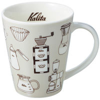 【ワゴンセール】Kalita（カリタ） カリタマグ ウォームグレー 280ml 1個 #73164