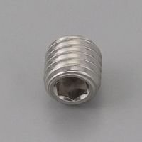 エスコ（esco） M12x16mm 六角穴付止ねじ（ステンレス製/1本） 1セット（15本：1本×15袋） EA949MR-1216F（直送品）