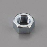 エスコ M4x 0.5 六角ナット 1種(細目/ユニクロメッキ/2個) EA949LS-504A 1セット(80個:2個×40袋)（直送品）