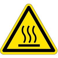 PL警告表示ラベル（ISO準拠）│熱的な危険:表面高温│IC01│シンボルマーク