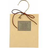 ナチュラルフックサシェ チャーム付 ホワイトムスク 13942 1箱（12個入） 不二貿易（直送品）