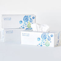 ティッシュペーパー 保湿タイプ 200組×3箱 エリエール 贅沢保湿ローションティシュー 大王製紙  オリジナル（わけあり品）