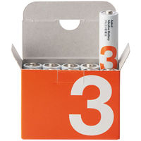 アスクル　アルカリ乾電池　単3形　シュリンクなしパック　1パック（10本入） オリジナル  オリジナル（わけあり品）