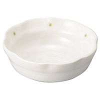 アースモス 小付 白緑点小付 (14個入) utw-09834756（直送品）