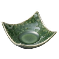 アースモス 小鉢 練り抹茶石目角豆鉢 (7個入) utw-11411196（直送品）