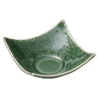 アースモス 小鉢 練り抹茶石目角小鉢 小 (6個入) utw-11410196（直送品）