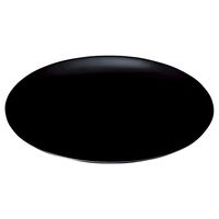 アースモス 大皿 黒釉10.0丸皿（萬古焼） (2個入) utw-17820816（直送品）