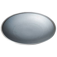 アースモス 中皿 鉄結晶丸7.0皿 (4個入) utw-19418226（直送品）