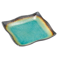 アースモス 角皿 新海波正角