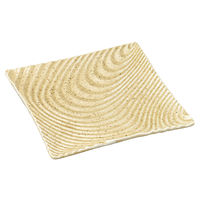 アースモス 角皿 砂丘風紋正角皿(小) (4個入) utw-23139526（直送品）