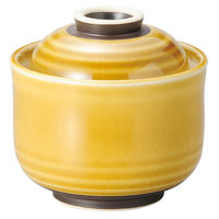 アースモス 蓋物 黄瀬戸一口碗 (4個入) utw-27716716（直送品）