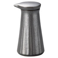 アースモス 醤油入れ フタの落ちないしょう油差黒(大) (3個入) utw-30629226（直送品）