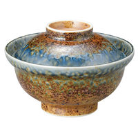 アースモス 蓋付丼 砂地藍流フタ付丼 (4個入) utw-37730226（直送品）