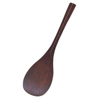 アースモス しゃもじ 木製ふき漆飯ベラ(小) (6個入) utw-44111966（直送品）