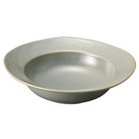 アースモス スープボール 黒陶19cmスープ