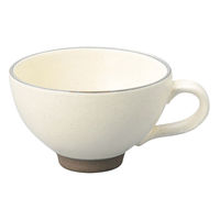 アースモス 洋スープカップ 白瀬戸スープカップ (3個入) utw-63230206（直送品）