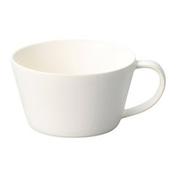 アースモス 洋スープカップ 白マットスープカップ (2個入) utw-63236286（直送品）
