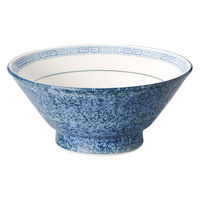 アースモス 中華丼 淡雪雷門6.5切立高台丼 (2個入) utw-68814186（直送品）