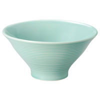 アースモス 中華丼 ヒスイ青磁高台丼 (2個入) utw-69213116（直送品）